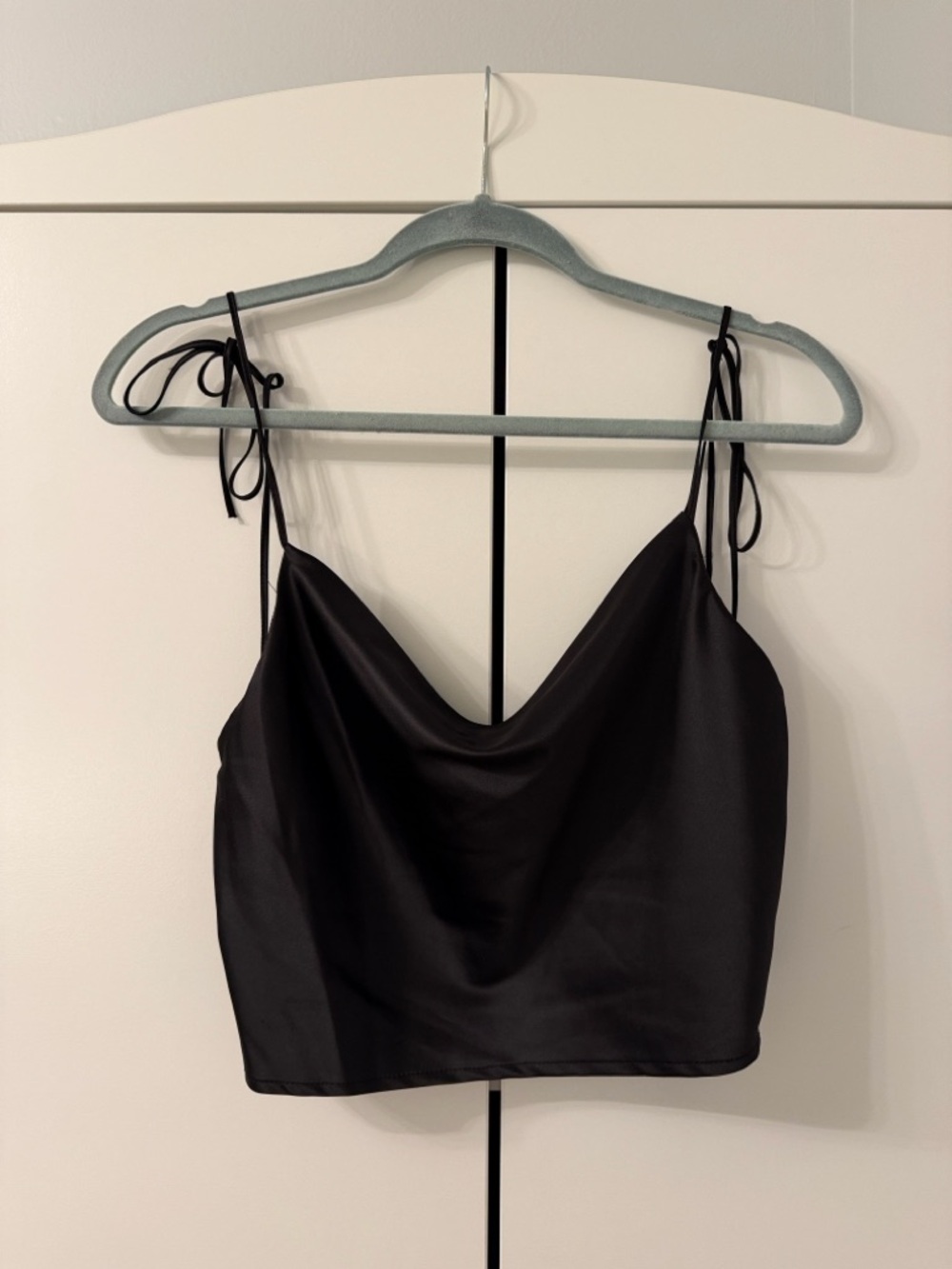 Brandy Melville Black Crop Tank